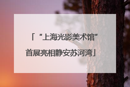 “上海光影美术馆”首展亮相静安苏河湾