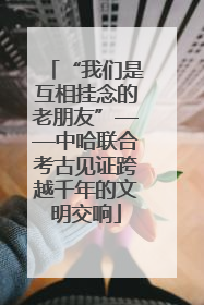 “我们是互相挂念的老朋友”——中哈联合考古见证跨越千年的文明交响
