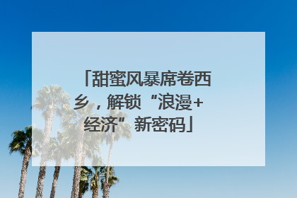 甜蜜风暴席卷西乡，解锁“浪漫+经济”新密码