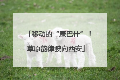 移动的“康巴什”！草原韵律驶向西安