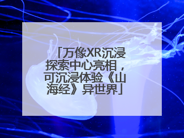 万像XR沉浸探索中心亮相，可沉浸体验《山海经》异世界