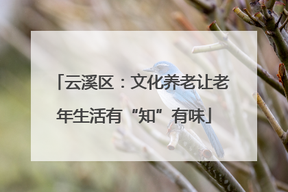 云溪区：文化养老让老年生活有“知”有味