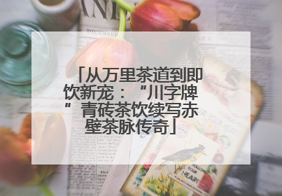 从万里茶道到即饮新宠：“川字牌”青砖茶饮续写赤壁茶脉传奇