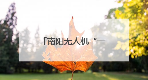 南阳无人机“一网统飞”，抢滩低空经济新赛道