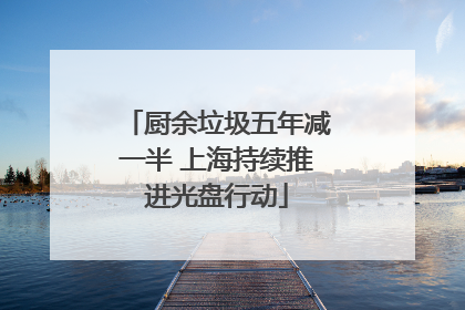 厨余垃圾五年减一半 上海持续推进光盘行动