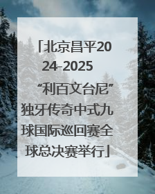 北京昌平2024-2025“利百文台尼”独牙传奇中式九球国际巡回赛全球总决赛举行