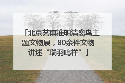 北京艺博推明清禽鸟主题文物展，80余件文物讲述“瑞羽鸣祥”