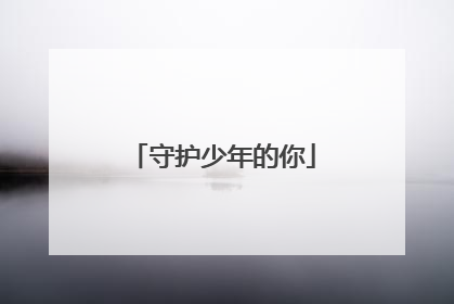 守护少年的你