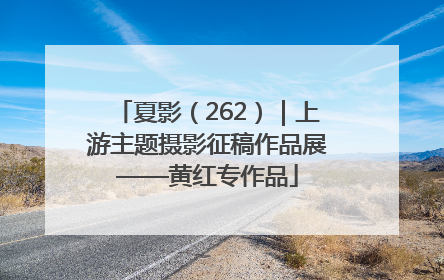 夏影（262）｜上游主题摄影征稿作品展——黄红专作品
