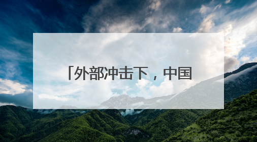 外部冲击下，中国经济何以这么稳？