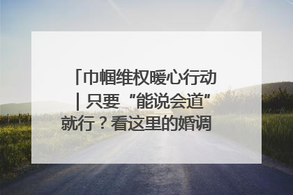 巾帼维权暖心行动｜只要“能说会道”就行？看这里的婚调员如何各显神通→