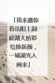 我来邀你看岳阳丨洞庭湖大桥彩绘换新颜，一城湖光入画来