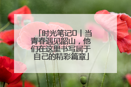时光笔记⑪丨当青春遇见韶山，他们在这里书写属于自己的精彩篇章