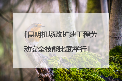 昆明机场改扩建工程劳动安全技能比武举行