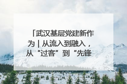武汉基层党建新作为｜从流入到融入，从“过客”到“先锋” 武汉为流动党员筑起温暖之家