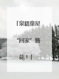 泉籍童星“回家”簪花！