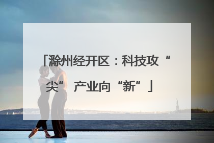 滁州经开区：科技攻“尖” 产业向“新”