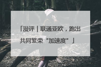 漫评｜联通亚欧，跑出共同繁荣“加速度”