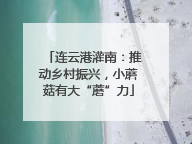 连云港灌南：推动乡村振兴，小蘑菇有大“蘑”力