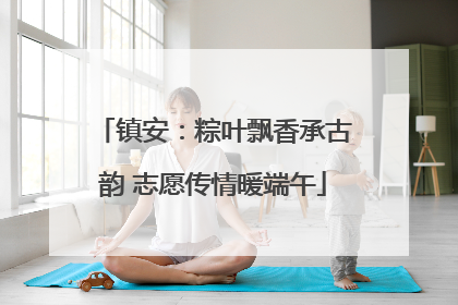 镇安：粽叶飘香承古韵 志愿传情暖端午