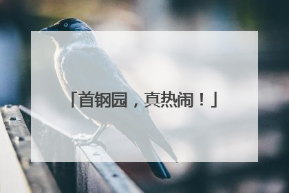 首钢园，真热闹！