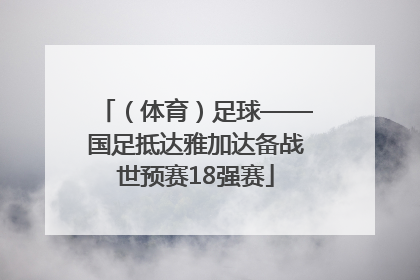 （体育）足球——国足抵达雅加达备战世预赛18强赛