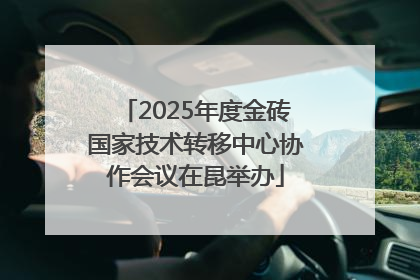 2025年度金砖国家技术转移中心协作会议在昆举办