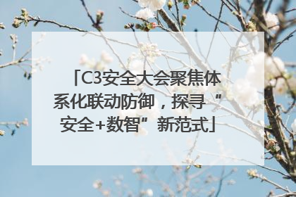 C3安全大会聚焦体系化联动防御，探寻“安全+数智”新范式